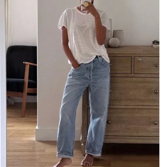 Citizens Of Humanity Denim - Citizens Of Humanity Light Wash Boyfriend Jeans